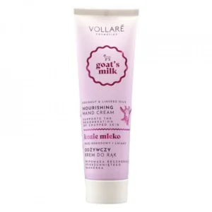 Vollaré Bio Technology Kecsketejes bőrtápláló kéz-és körömápoló krém 100 ml