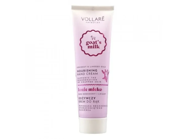 Vollaré Bio Technology Kecsketejes bőrtápláló kéz-és körömápoló krém 100 ml