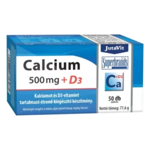 Jutavit Calcium 500 mg + D3 tabletta 50db