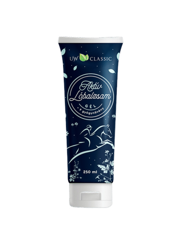 Uw classic lóbalzsam aktív gél+9 gyógynövény tubusos 250 ml