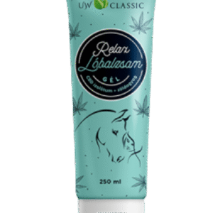 Uw classic lóbalzsam relax gél cbd izolátummal és zöldagyaggal tubusos 250 ml