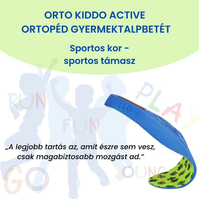 Orto Kiddo Active Ortopéd Gyermektalpbetét