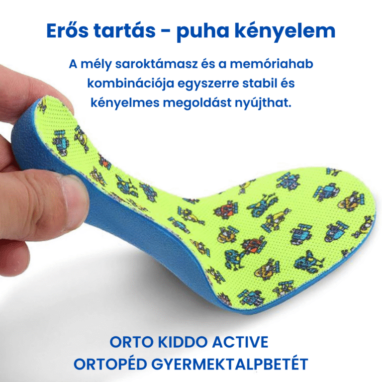 Orto Kiddo Active Ortopéd Gyermektalpbetét