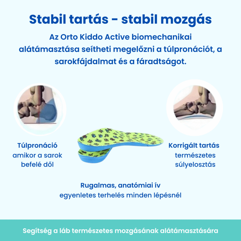 Orto Kiddo Active Ortopéd Gyermektalpbetét