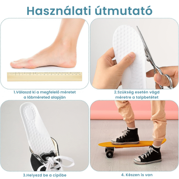 Orto Kiddo Comfort Ortopéd Gyermektalpbetét