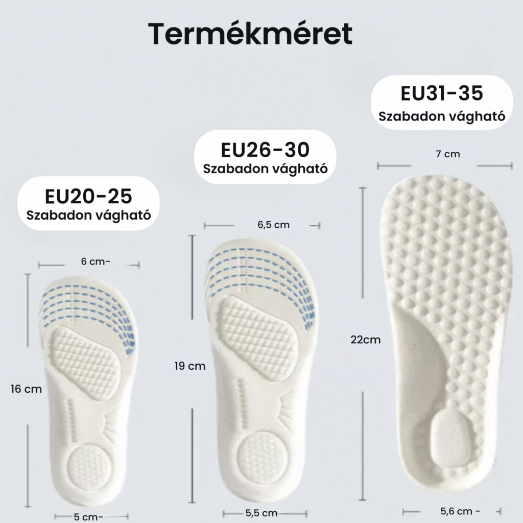 Orto Kiddo Comfort_termékméret