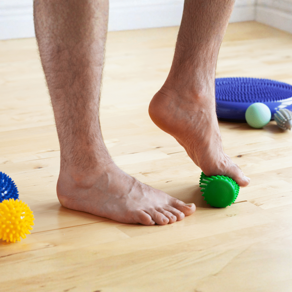 man-doing-flatfoot-correction-gymnastic-exercise