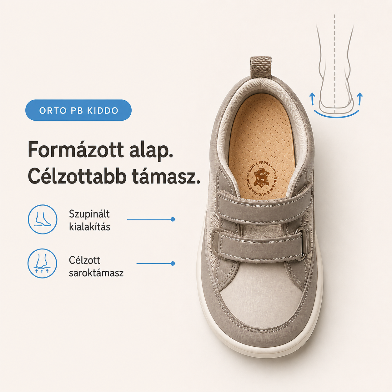 Orto PB Kiddo szupinált gyermek talpbetét