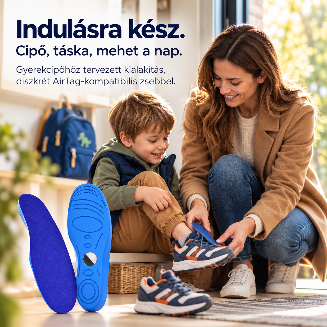 Orto Kiddo Safe gyermektalpbetét reggeli induláshoz